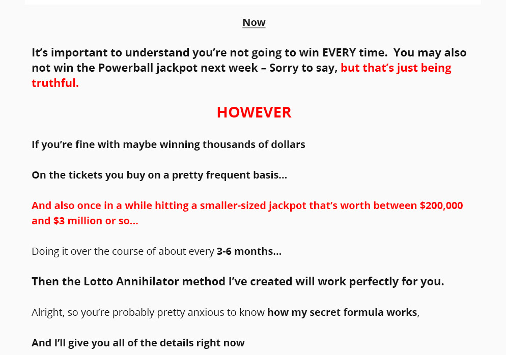 Lotto Annihilator